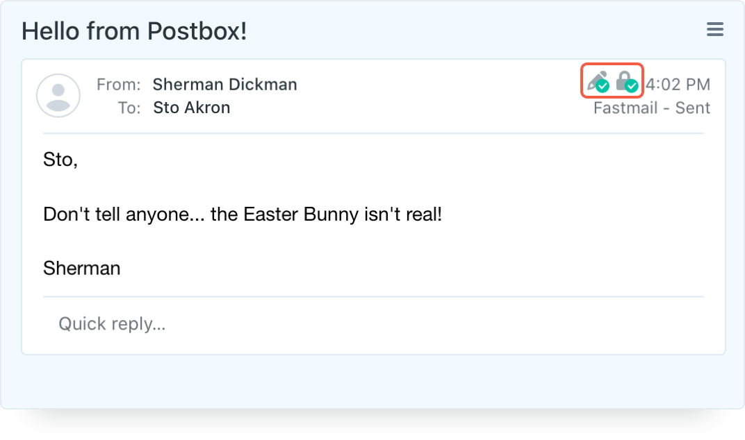 View an Encrypted Message